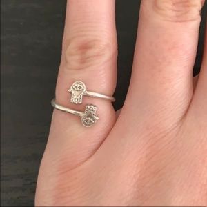Alex and Ani Hand of Fatima ring